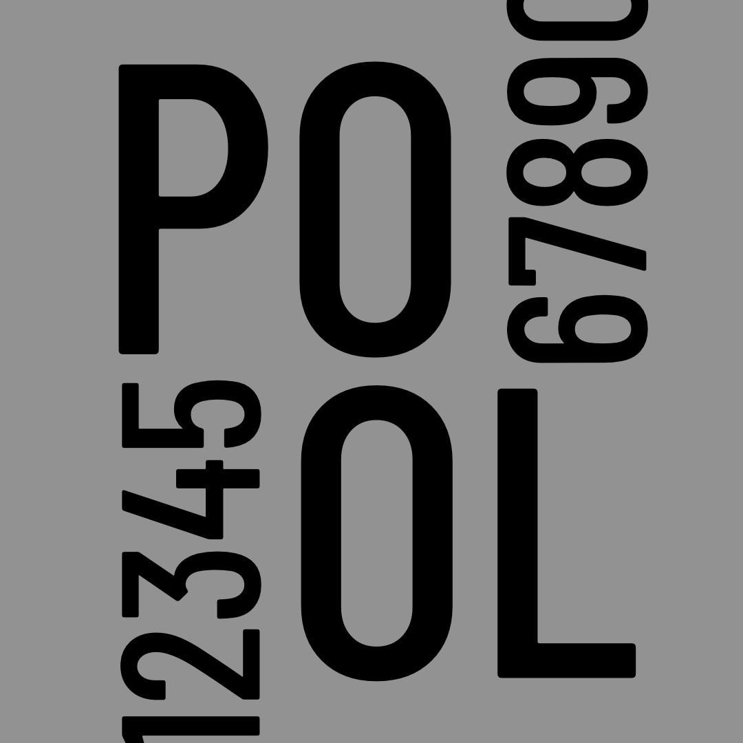 Pool Stores font