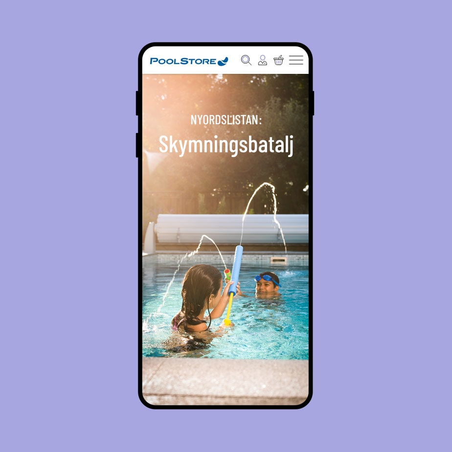 Mobilvy på nyordslista, Skymningsbatalj, Pool Store