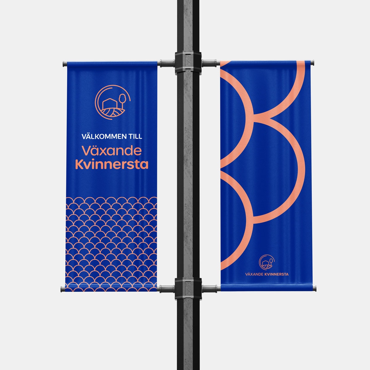 Exempel på road banners, Växande Kvinnersta